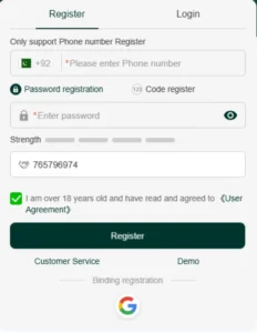 288Win Game Registration Page