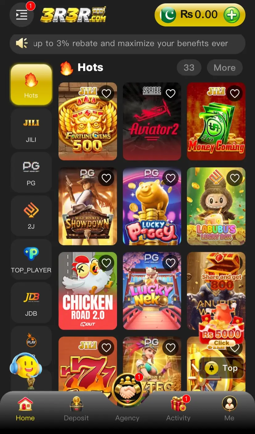 3R3R Game Login
