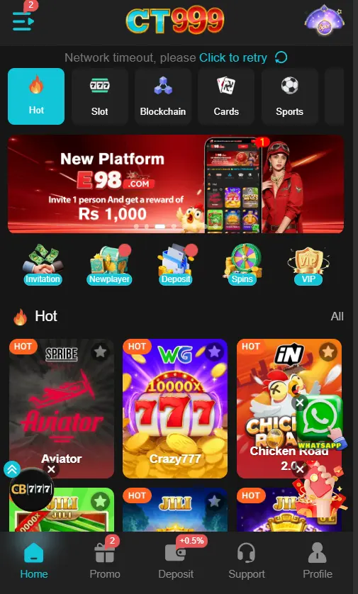 CT999 Game Login