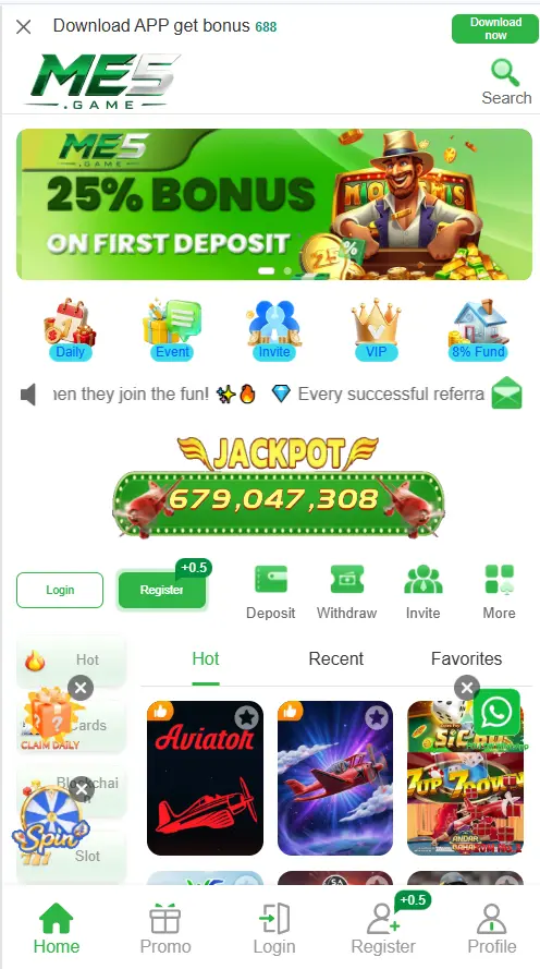 ME5 Game Login