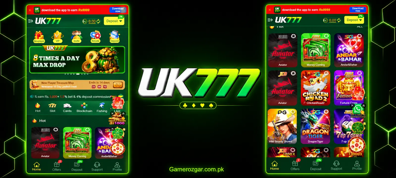 UK777 Game Homepage