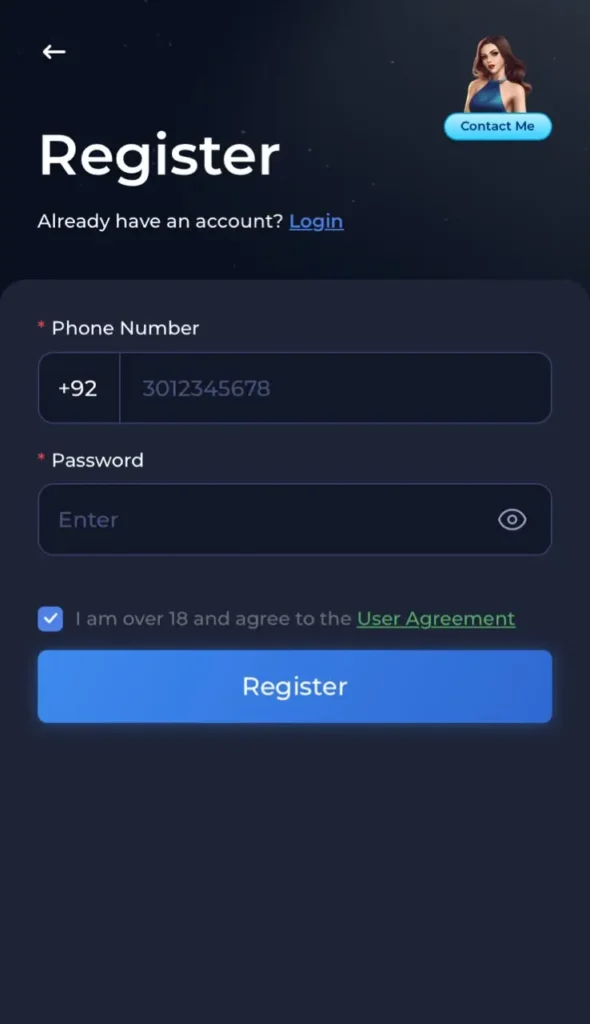 56MVP Game Registration Page