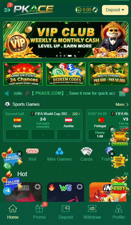 PKACE Game Login