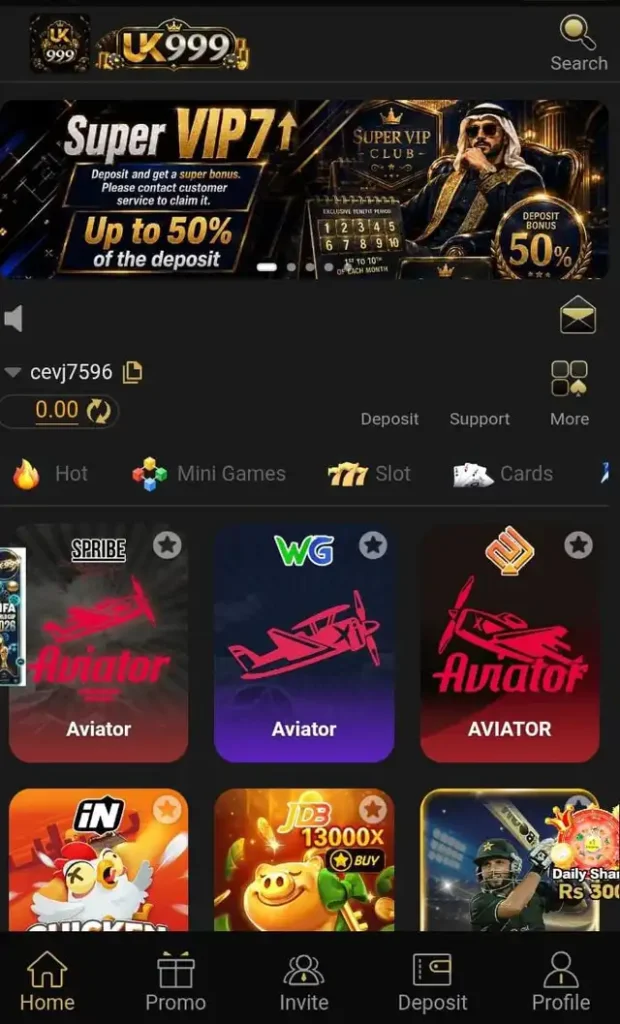 UK999 Game Login